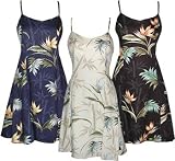 Bamboo Paradise Hawaiian Aloha Sun Dress