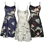 Princess Seam Tailored Fit Sun Dress - Bamboo Paradise Form Fitting A-Line Hawaiian Aloha Style 170 Sun Dress - Mini Style