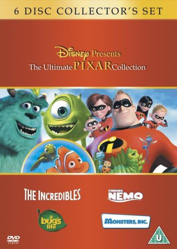 Childrens Toyshop  DVD : The Ultimate Pixar Collection: The Incredibles, Finding Nemo, Monsters Inc., A Bug's Life [1998]