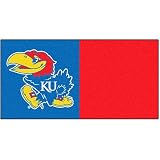 Fanmats Kansas Jayhawks Team Carpet Tiles