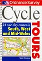 Cycle Tours: 24 One-day Routes in South and West and Mid-Wales (Ordnance Survey Cycle Tours)