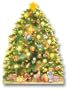 A Christmas Tree Advent Calendar
