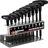 Performance Tool  Performance Tool W80276 T-Handle Star Set, 10-Piece