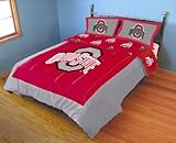 Ohio State Reversible Comforter Set -King - Ohio State Buckeyes