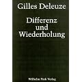 Differenz und Wiederholung: Aus dem Franz�sischen von Vogl, Joseph