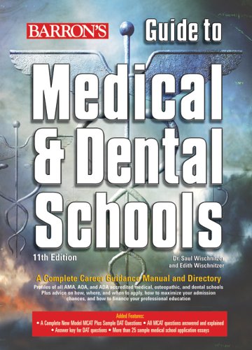 Barrons Guide to Medical 11th Edition