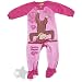 Curious George Pink Footed Sleeper Pajamas for Baby Girls