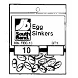 South Bend Egg Sinker (Black) 1/2 oz