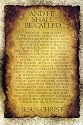 Christ Names Jesus Religious Motivational Art Poster Print - 24" X 36"