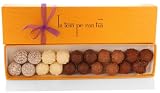 1/2 Organic Chocolates Truffles Assorted 20 Pieces