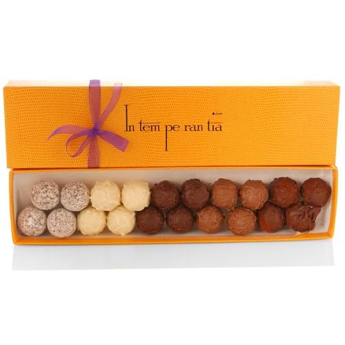 Organic Chocolates Truffles Assorted 20 Pieces