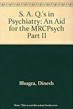 SAQs in psychiatry