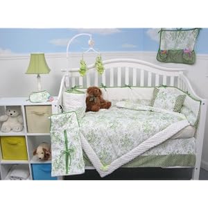 toile baby bedding