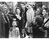 THOMAS MITCHELL AS UNCLE BILLY, DONNA REED AS MARY HATCH BAILEY, JAMES STEWART AS GEORGE BAILEY FROM IT S A WONDERFUL LIFE - Licensed Photo - Professional Photographic Print - Picture SIZE 10x8 (25x20cm)