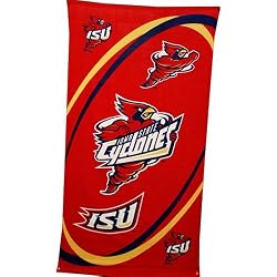 Iowa State Cyclones Fiber Reactive Pool/Beach/Bath Towel (Team Color)