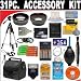 31 PC ULTIMATE SUPER SAVINGS DELUXE DB ROTH ACCESSORY KIT, INCLUDES FLASH, LENSES, FILTERS, ACCESSORIES AND MUCH MORE! For The Olympus SP-310, SP-320, SP-350 Digital Cameras + BONUS Gift = Waterproof Camera = Great For Kids