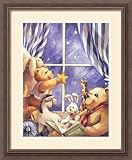 Teddy Bear Stars Framed Art Print by Jerianne van Dijk,18.3 in. x 22.3 in. Framed