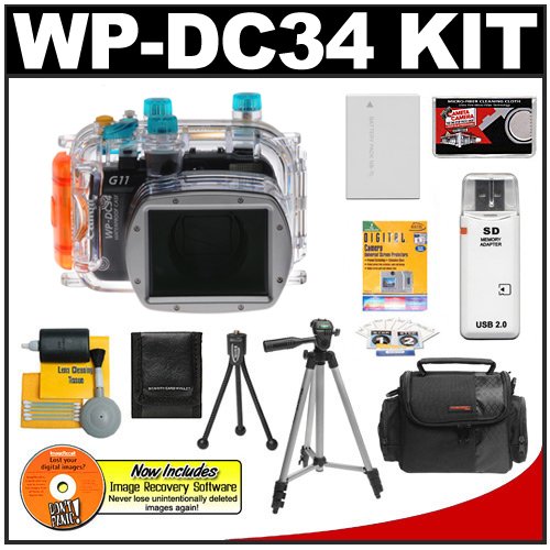 Canon WP-DC34 Waterproof Underwater Housing Case 