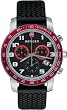 Wenger Men's 70805 Alpine Swiss Rallye Black Dial Black Leather Strap Watch
