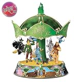 The Wizard Of Oz Heirloom Porcelain Carousel Music Box by The Bradford Exchange