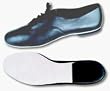 Men's Black All Leather Jazz Oxfords Jazz Shoes