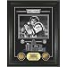 Joe Namath HOF Archival Etched Glass 24kt Gold Coin Photo Mint