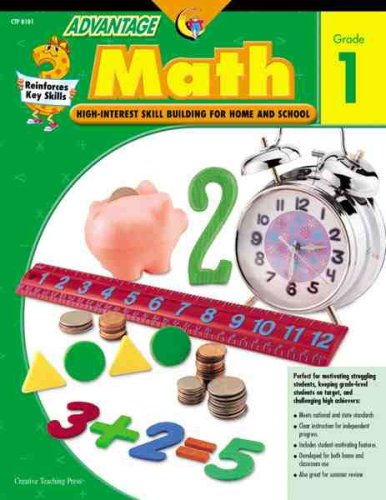 Advantage Math: Grade 1 (Advantage Workbooks)