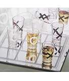 Tic Tac Toe Shot Glasses by Studio Silversmiths
