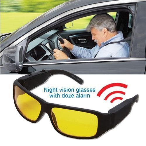 EZMAX Night Vision Antiglare with Driver Sleepy Alert Doze Alarm Safety Glasses Shop in USA