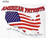 American Patriots Screen Printed Design on 100% Cotton T-shirts