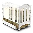 Angelina 3-in-1 Convertible Crib in White Finish By Storkcraft Baby Furniture