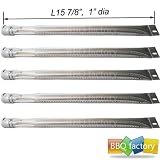 14051 5-pack Stainless Steel Burner Replacement for Brinkmann - Charmglow - Charmglo - Uniflame Model Grills