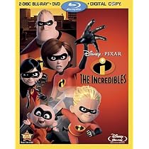 The Incredibles (Four-Disc Blu-ray/DVD Combo + Digital Copy)