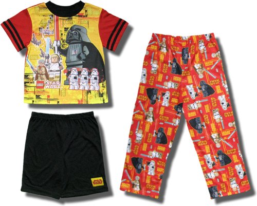 Lego Star Wars Ready for Battle 3 piece pajamas for boys
