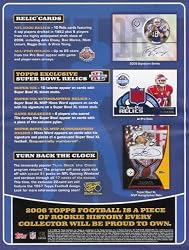 2006 Topps Football Cards Unopened Jumbo Pack (35 cards/pack)