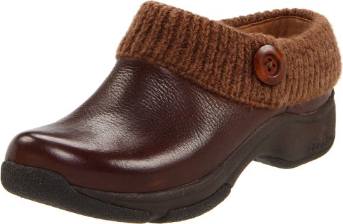Dansko Women's Kenzie Clog,Chocolate Leather,39 EU/8.5-9 M US