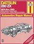 Haynes Datsun 280ZX, 1979-1983 (Haynes Manuals): Automotive Repair Manual: All GL, Deluxe & Turbo models 2-seater & 2+2, 2.8 liter in line six-cyl engine
