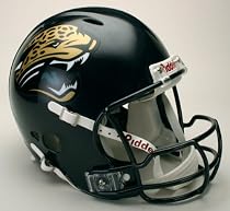 Jacksonville Jaguars Authentic Pro Line Revolution Riddell Full Size Helmet