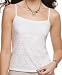  : Vestiny Lined Floral Stretch Lace Camisole Bra Top Style 1407