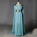 Mycos Game of Thrones Daenerys Targaryen Mother of Dragons Blue Cosplay Dress Costume, Medium,