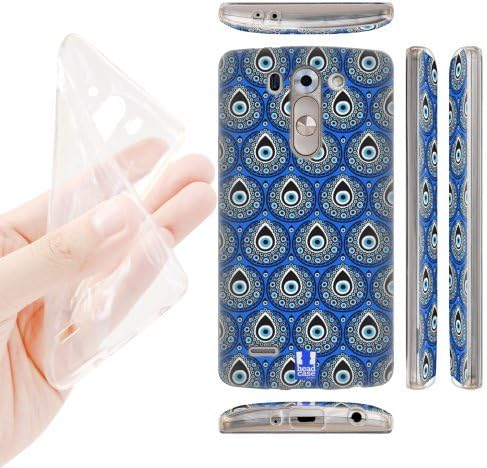 Head Case Designs Rhythm Evil Eye Soft Gel Back Case Cover for LG G3 Beat D722K S D722 Vigor D725