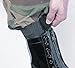 Raine Black Boot Blousers -1 Pair - Boot Blousers - Military Boot Straps - Military Boot Bands - Tuck Tight Strips - 2 Inch Wide