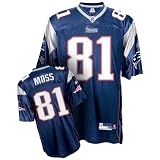 Reebok New England Patriots Randy Moss Authentic Jersey Size 52