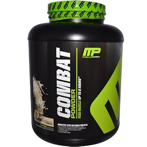Muscle Pharm Combat Powder Cookies 'N' Cream 4lb Time Release Protein