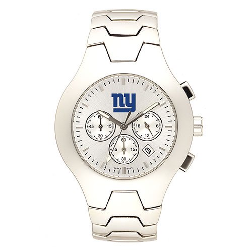 New York Giants Mens NFL Hall of Fame Chronograph Watch (Bracelet)