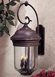 Minka Lavery 8813-57 Amherst Lantern Roman Bronze 14-3/4W x 35H x 17-1/2Ext.