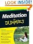 Meditation For Dummies, w/Audio CD