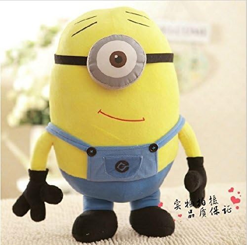 Large Despicable Me 2 Plush Minions Figure Toy Stuart 20" Inches