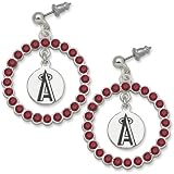 MLB Los Angeles Angels LogoArt Spirit Earrings