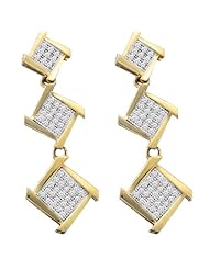 0.30CT-DIA MICRO-PAVE EARRINGS